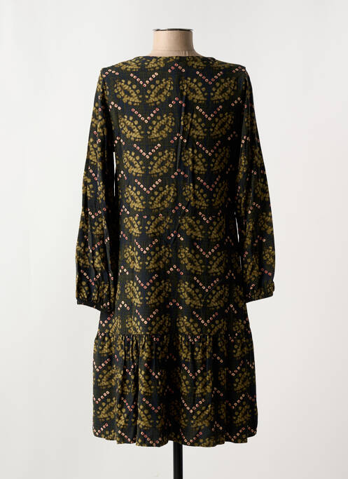 Robe mi-longue vert SIGNE NATURE femme