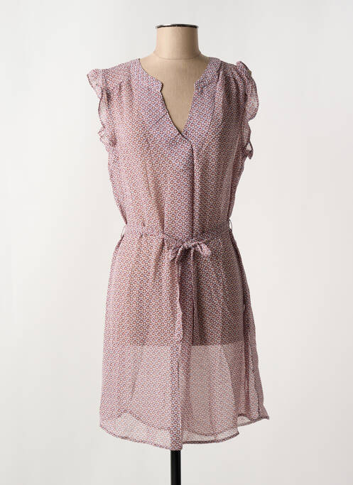 Robe courte bleu ARELINE femme