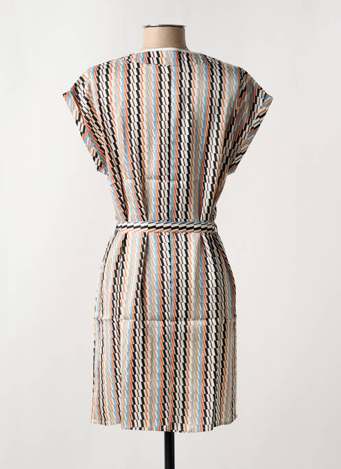 Robe courte blanc ARELINE femme