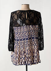 Blouse bleu ARELINE pour femme seconde vue