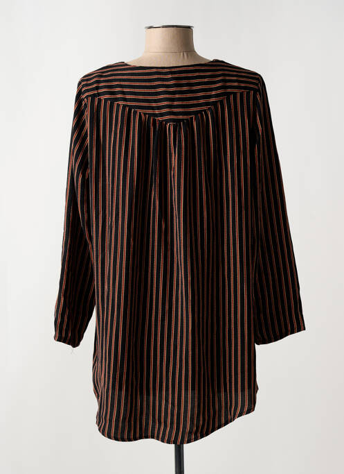 Tunique manches longues noir ARELINE femme