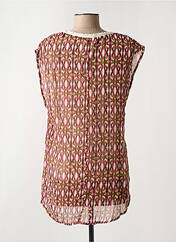 Tunique manches courtes beige ARELINE pour femme seconde vue