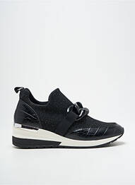 Baskets talon compensé talon de 4 à 6cm noir REQINS femme