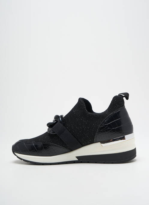 Baskets talon compensé talon de 4 à 6cm noir REQINS femme