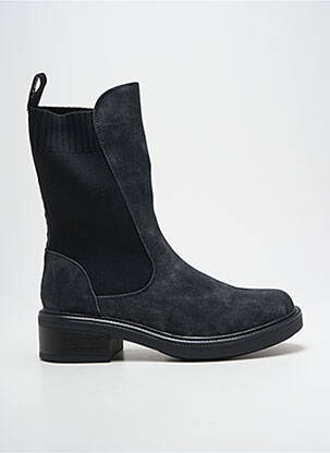 Bottines/boots talon bas talon de 4 à 6cm noir CHATTAWAK femme