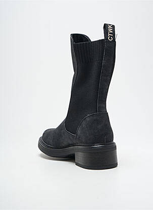 Bottines/boots talon bas talon de 4 à 6cm noir CHATTAWAK femme