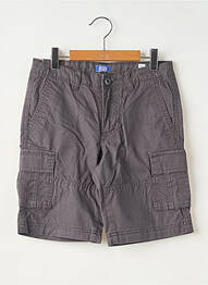 Bermuda tissage popeline gris JACK & JONES garcon
