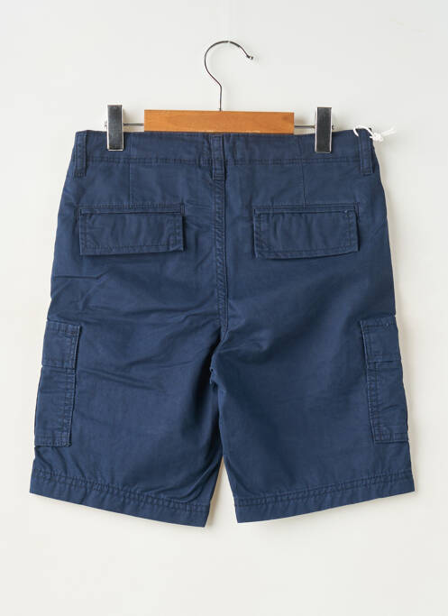 Bermuda tissage popeline bleu JACK & JONES garcon