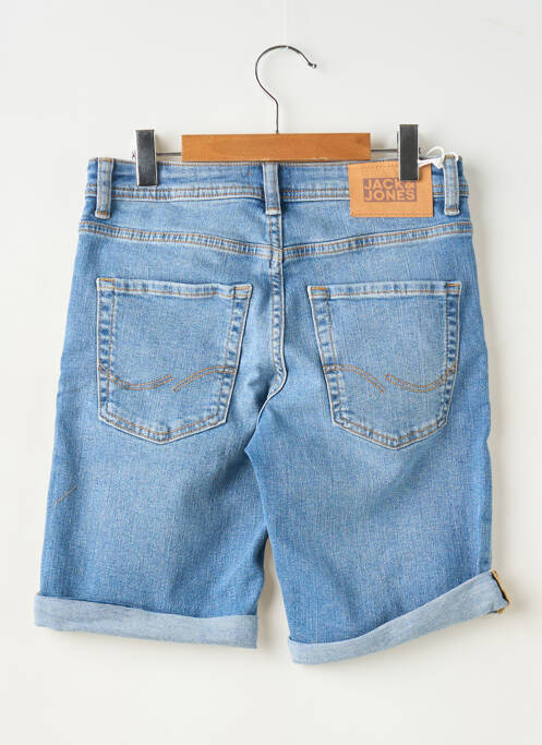 Bermuda tissage denim bleu JACK & JONES garcon
