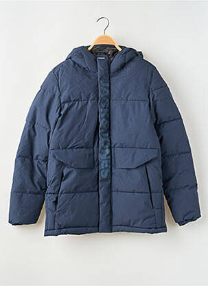 Doudoune a capuche a capuche bleu JACK & JONES garcon