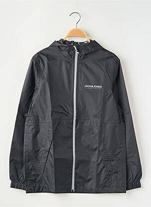 Coupe-vent noir JACK & JONES pour garçon