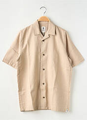 Chemise manches courtes beige GARCIA pour garçon seconde vue