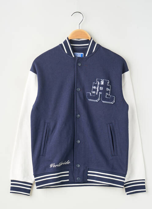 Blouson bleu JACK & JONES pour garçon