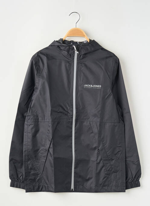 Coupe-vent noir JACK & JONES pour garçon