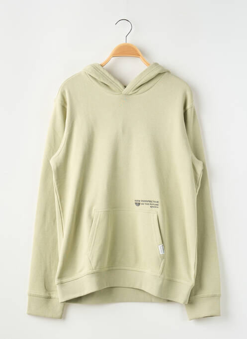 Sweat-shirt à capuche vert GARCIA pour garçon