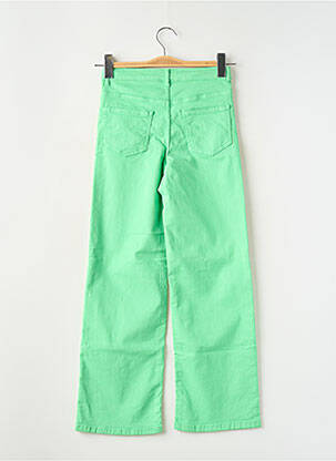 Pantalon flare poches vert ONLY fille