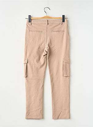 Pantalon cargo poches beige LEVV LABEL fille
