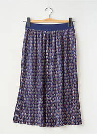 Jupe mi-longue taille élastique bleu NAME IT fille