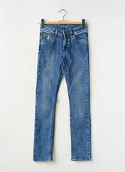 Jeans coupe slim bleu LEVV LABEL pour fille seconde vue