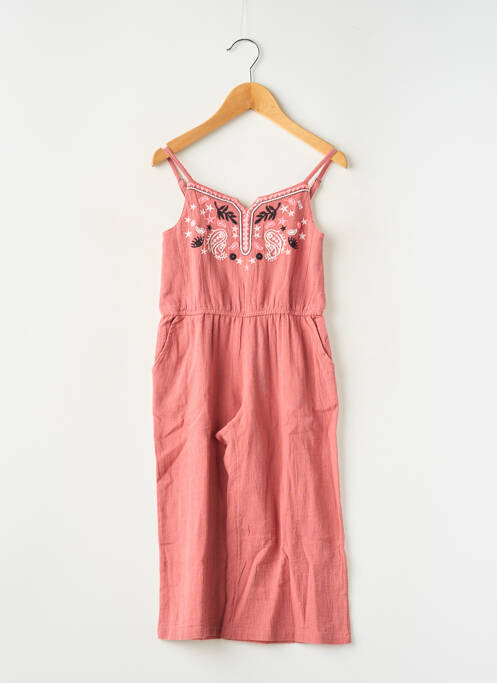 Combi-pantalon fines bretelles fines bretelles rose IKKS fille