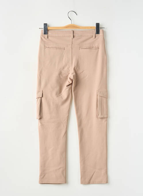 Pantalon cargo poches beige LEVV LABEL fille