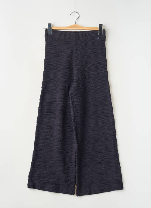 Pantalon flare taille élastique taille élastique bleu IKKS fille