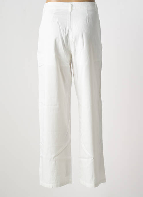 Pantalon droit blanc IKKS femme
