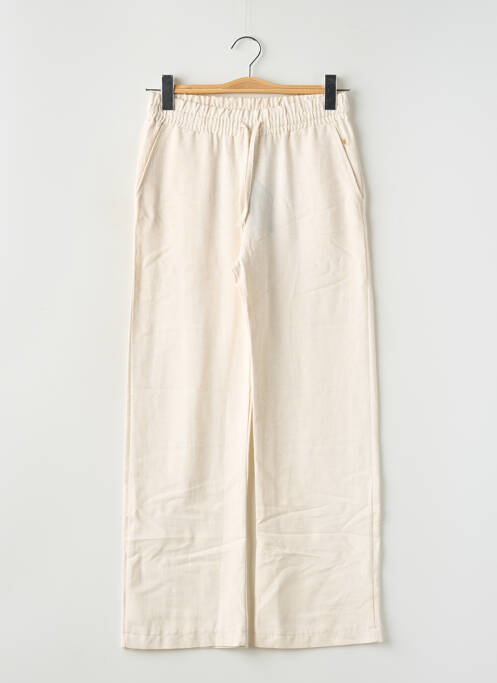 Pantalon droit beige LEVV LABEL pour fille