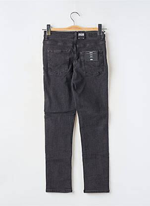Jeans coupe slim stretch taille ajustable noir JACK & JONES garçon