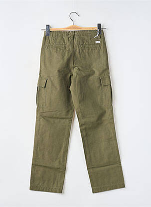 Pantalon cargo coupe droite taille ajustable vert JACK & JONES garçon