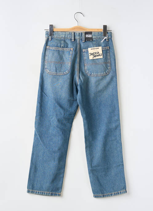 Jeans coupe droite stretch taille ajustable bleu JACK & JONES garcon