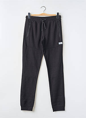 Jogging poches taille élastique noir JACK & JONES garçon