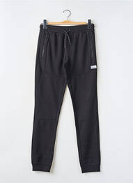 Jogging poches taille élastique noir JACK & JONES garcon