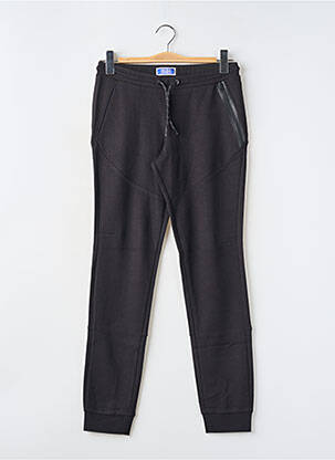 Jogging poches taille élastique noir JACK & JONES garçon