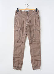 Pantalon cargo marron JACK & JONES pour garçon seconde vue