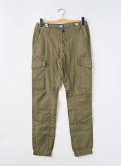 Pantalon cargo vert JACK & JONES pour garçon seconde vue