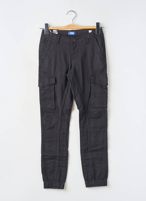Pantalon cargo poches noir JACK & JONES garcon