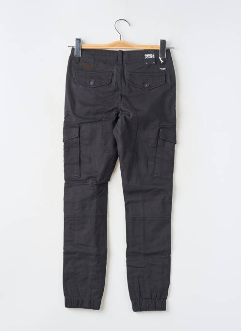 Pantalon cargo poches noir JACK & JONES garcon