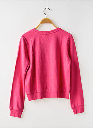 Sweat-shirt manches longues manches longues rose ONLY fille
