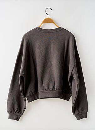 Sweat-shirt sans capuche gris IKKS fille