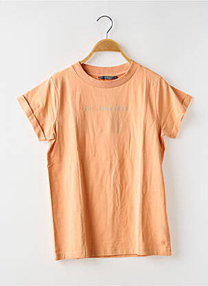 T-shirt orange LEVV LABEL garcon