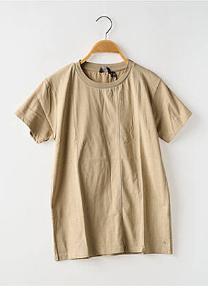 T-shirt beige LEVV LABEL garcon