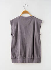 Débardeur gris LEVV LABEL pour fille seconde vue