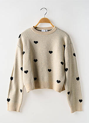Pull beige NAME IT pour fille