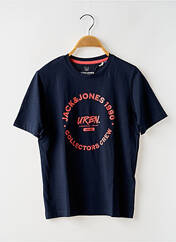 T-shirt bleu JACK & JONES pour garçon seconde vue
