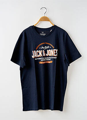 T-shirt bleu JACK & JONES pour garçon