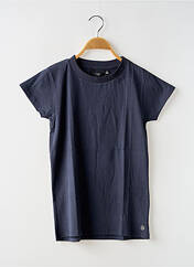 T-shirt bleu LEVV LABEL pour garçon seconde vue