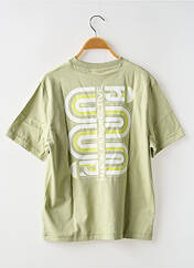 T-shirt vert GARCIA pour garçon seconde vue