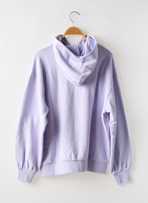 Sweat-shirt manches longues manches longues violet GARCIA fille