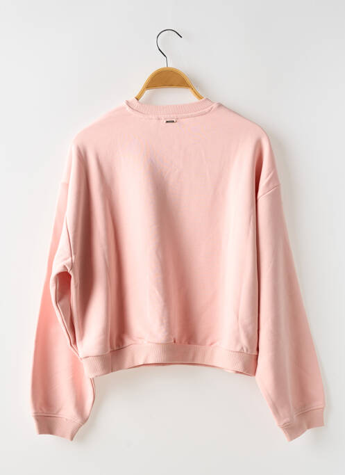 Sweat-shirt sans capuche rose IKKS fille